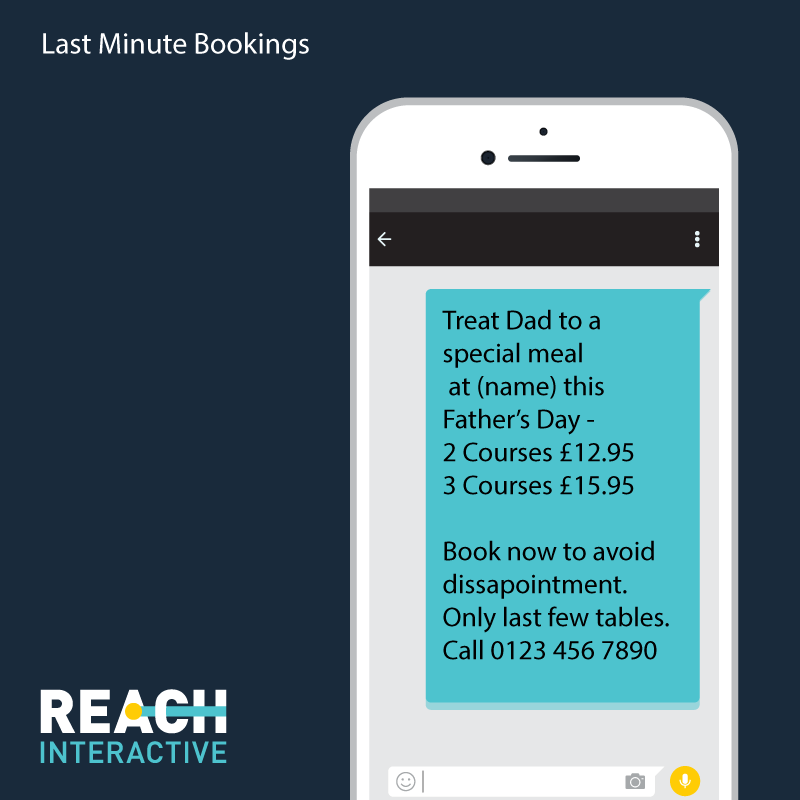 Last Minute Bookings