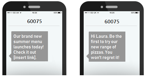 Showcase your new menu items