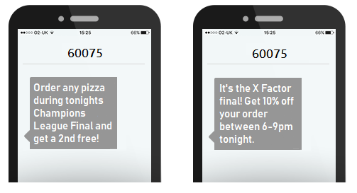 Use TV events to encourage purchases